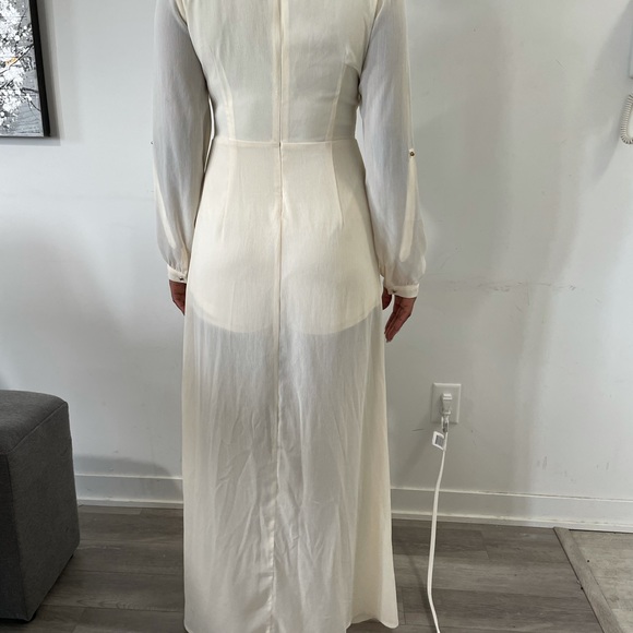 Perfect elegant white jumpsuit dress - Picture 4 of 4